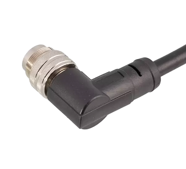 M16 アングル型オス オーバーモールド プラグ