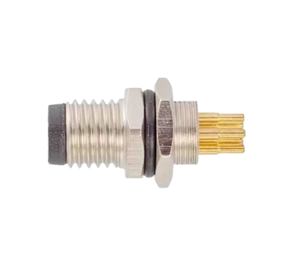 M8オスフロントマウントソケット(PCB、ネジM8*0.5)