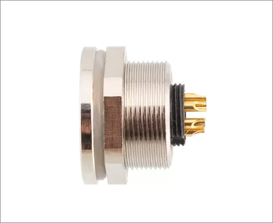 M9女性フロントマウントソケット（はんだ）