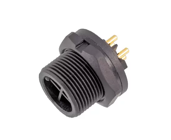 E10男性バックマウントPCBレセプタクル（スレッド）