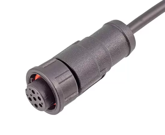 E10ストレートメスオーバーモールドプラグ（銃剣）