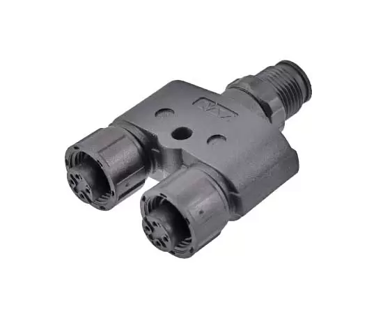 M12 Yタイプアダプター（PSS、プラスチックタイプ）