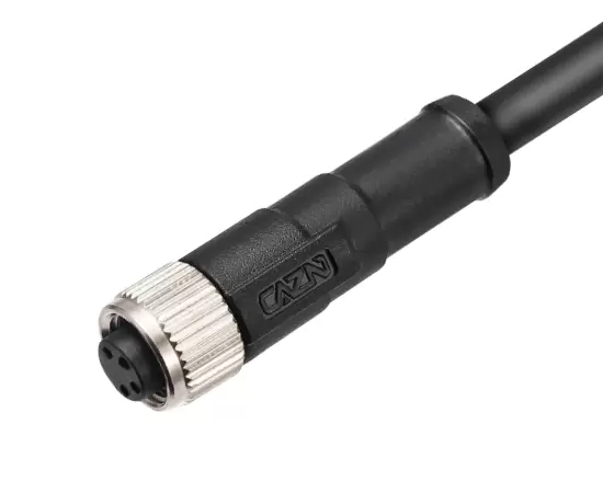 M8ストレートメスオーバーモールドプラグ