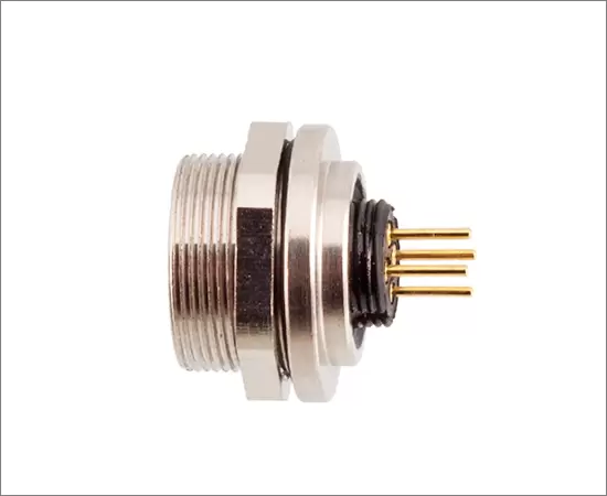 M9メスバックマウントソケット（PCB）