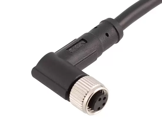 M8角度の雌のオーバーモールドプラグ