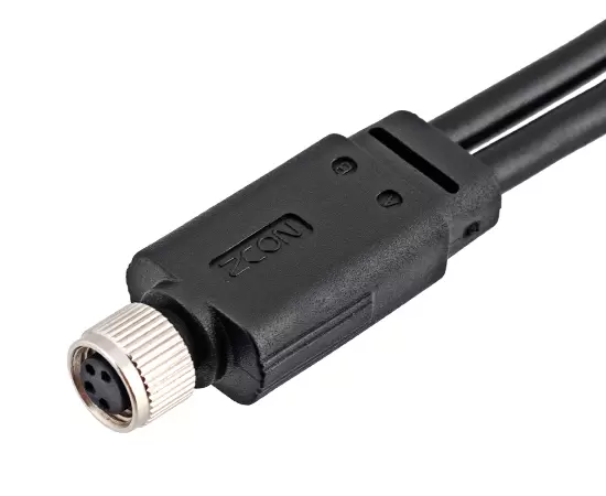 M8メス1〜2のオーバーモールドプラグ