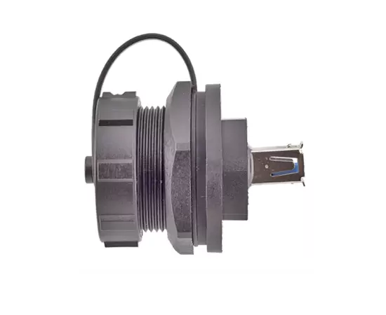 USBの女性から女性バックマウントレセプタクル（スレッド）