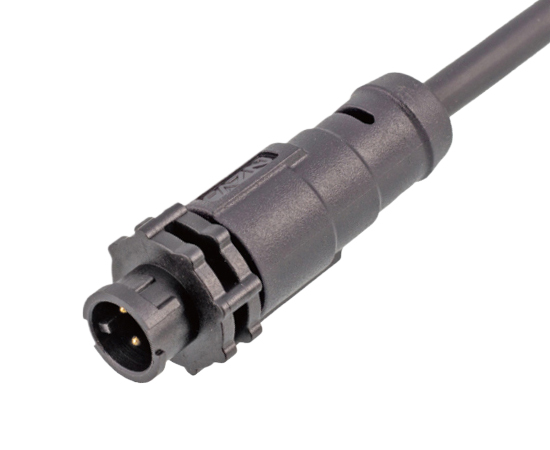 E7ストレートオスオーバーモールド交配プラグ（銃剣）