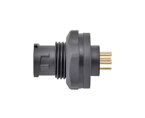 E7オスバックマウントPCBレセプタクル（銃剣）