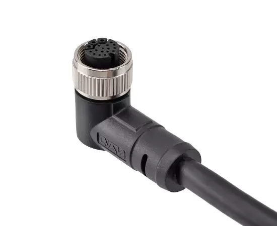 M14角度のある雌のオーバーモールドプラグ