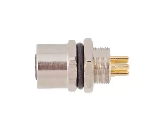 M8女性フロントマウントソケット（PCB、ネジM8*0.5）