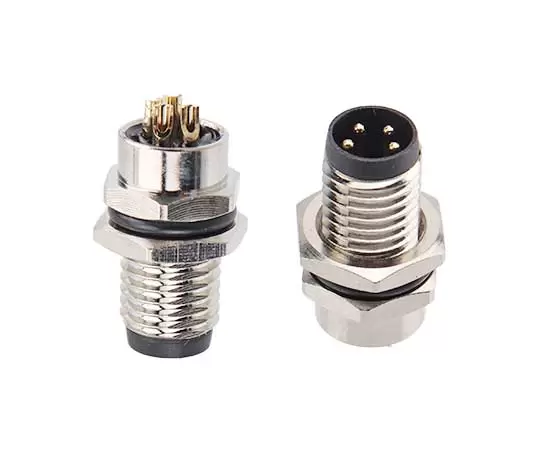 M8オスバックマウントソケット（はんだ、ネジM8*1）