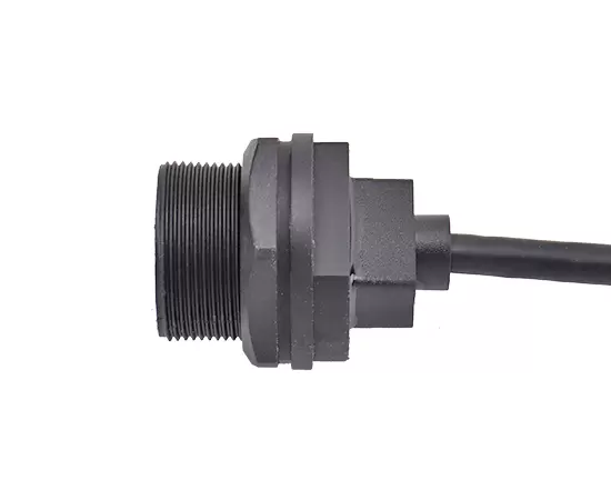 ケーブルでオーバーモールドされたオスの雄の雌レセプタクル（スレッド）
