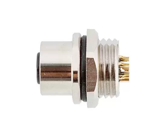 M12メスフロントマウントソケットはんだねじM16*1.5/PG9