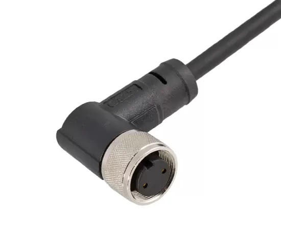 M16角度のある雌のオーバーモールドプラグ