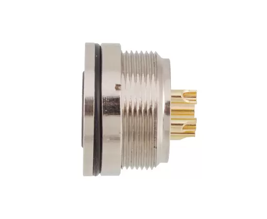 M16女性フロントマウントソケット（はんだ、ネジM18*0.75）