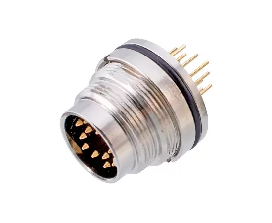 M16男性バックマウントソケット（PCB、ネジM18*0.75）