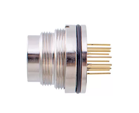 M16男性バックマウントソケット（PCB、ネジM18*0.75）