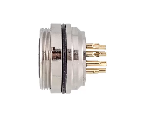 M16メスバックマウントソケット（はんだ、ネジM18*0.75）