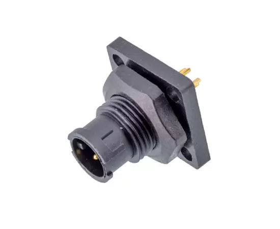 E7男性フランジタイプはんだレセプタクル（銃剣）