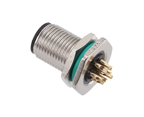 M12亜鉛合金シェルバックマウントソケットはんだネジM12*1