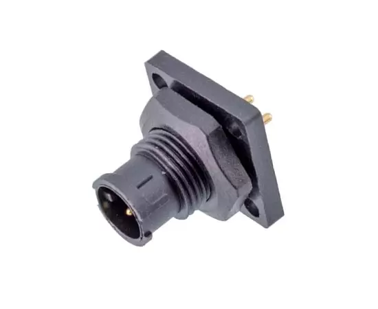 E7男性フランジタイプPCBレセプタクル（銃剣）