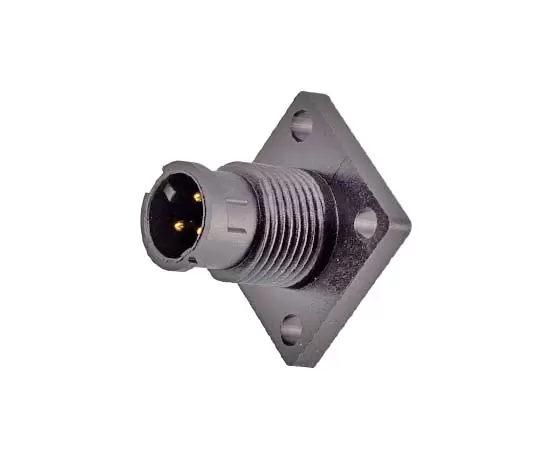 E7男性フランジタイプPCBレセプタクル（銃剣）