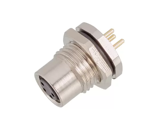 M8メスバックマウントソケット（PCB、ネジM11*1）