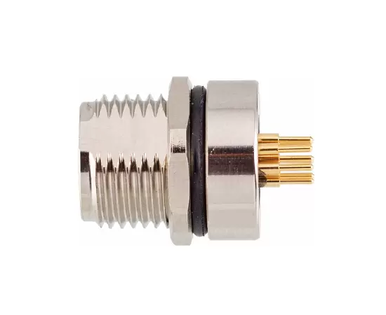 M8メスバックマウントソケット（PCB、ネジM12*1）