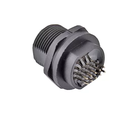 Type-CメスバックマウントPCBレセプタクル（スレッド）