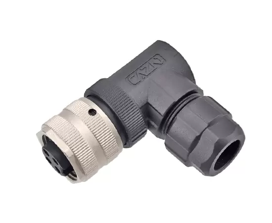 7/8角度のある雌プラスチック組み立てプラグ（ネジ）