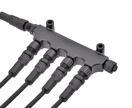 M12 Tタイプアダプター（PSSSS、プラスチックタイプ）