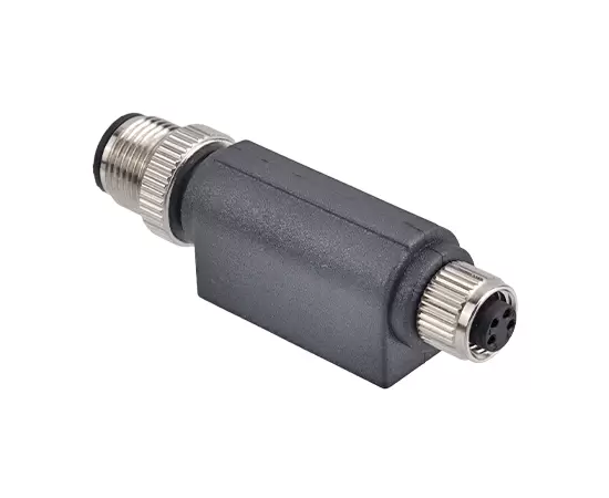 M12 I型アダプター（M12-M8、PS、プラスチックスタイル）