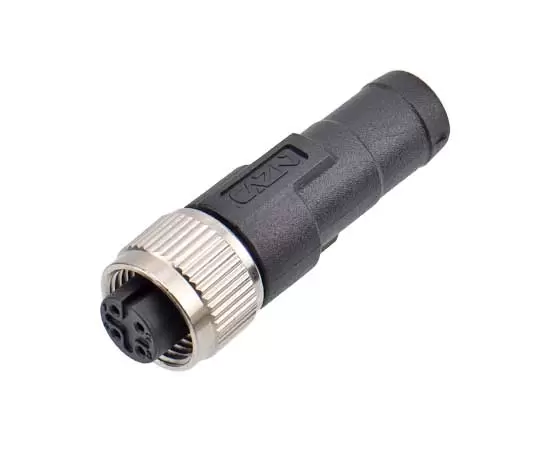 M12メスオームターミナルプラグ（120Ω）