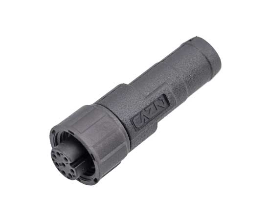 M12メスオームターミナルプラグ（120Ω、プラスチックタイプ）