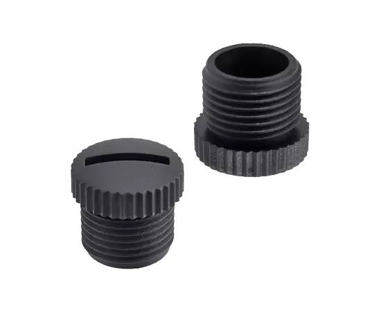 M12単語スロットプラスチックダストカバー（外側のネジ）