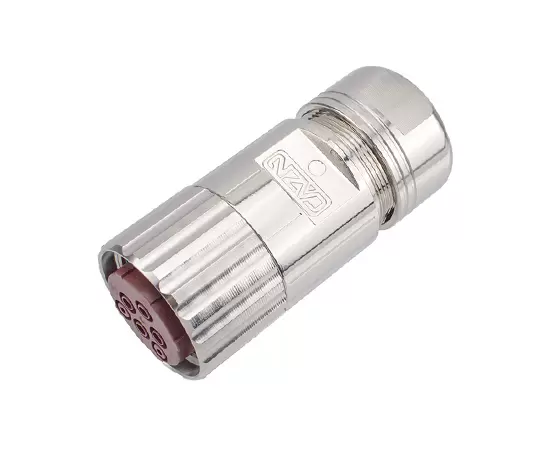 M40信号ストレートメスメタルアセンブルプラグ（クリンプ）