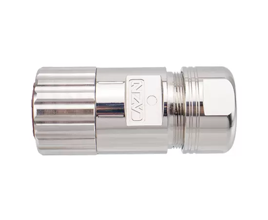 M40信号ストレートメスメタルアセンブルプラグ（クリンプ）