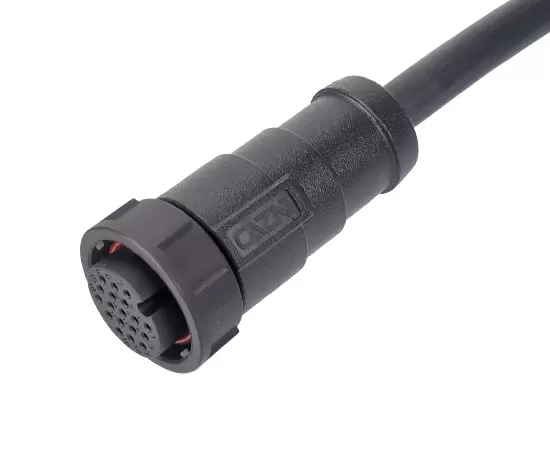 E16ストレートメスオーバーモールドプラグ（銃剣）