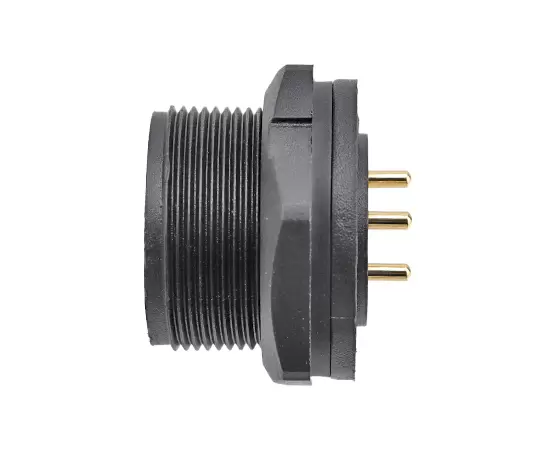 E13 PCBバックマウントメスレセプタクル（スレッド）