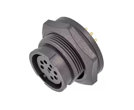 E13 PCBバックマウントメスレセプタクル（銃剣）