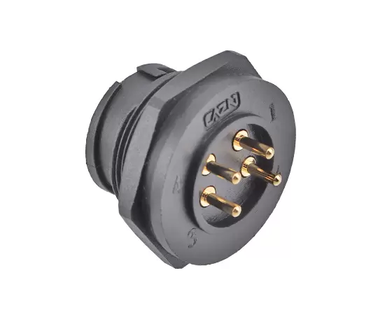 E13 PCBバックマウントメスレセプタクル（銃剣）