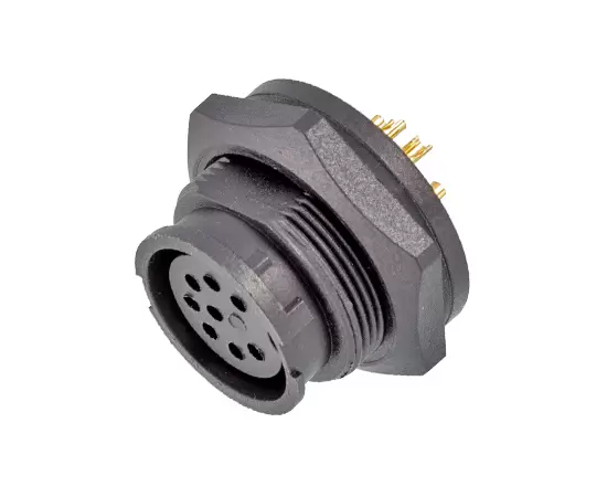 E13バックマウントはんだ女性のレセプタクル（銃剣）