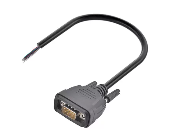 EDB1-まっすぐなオスのオーバーモールドプラグ