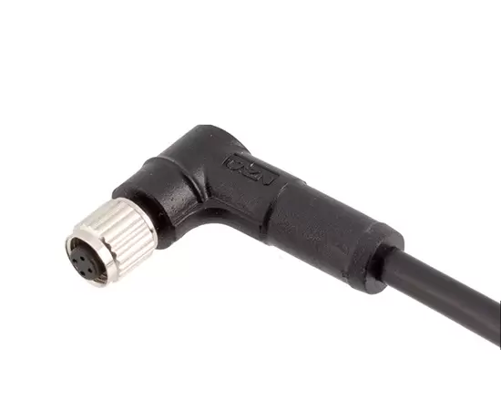 M5角度の雌のオーバーモールドプラグ