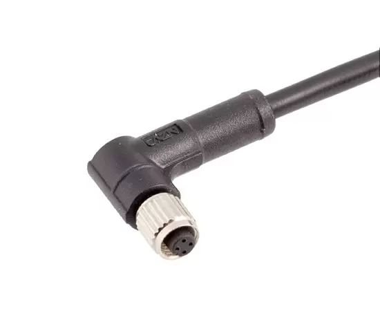 M5角度の雌のオーバーモールドプラグ