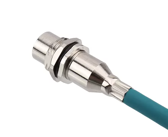 シールドチューブワイヤーハーネス8xコード1m 2m 5mケーブル長を備えたM12メスソケット