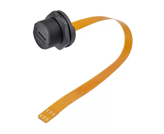 e-nano sim女性バックマウントはんだレセプタクル（ねじれ）