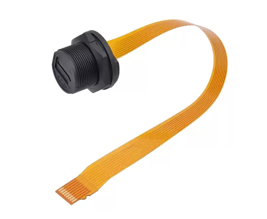 e-tf女性バックマウントはんだレセプタクル（ねじれ）